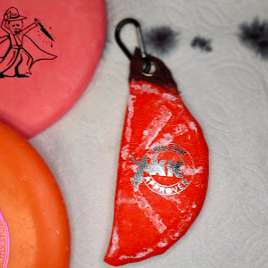 Orange Slice Chalk Bag w/carabiner