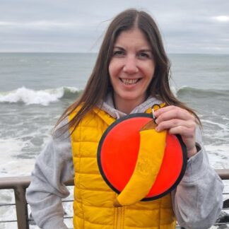 The KK Approved Chalk Banana w/ carabiner